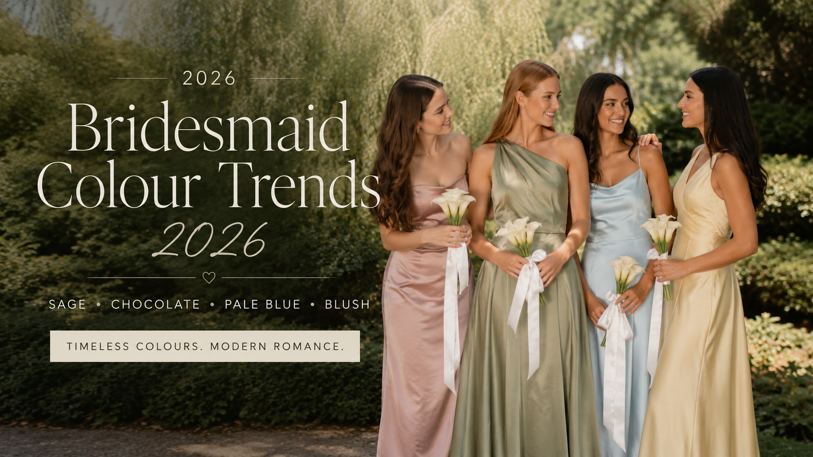Bridesmaid Colour Trends 2026