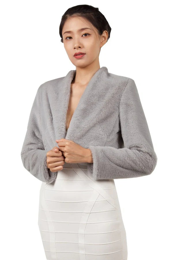 Faux Fur Bolero