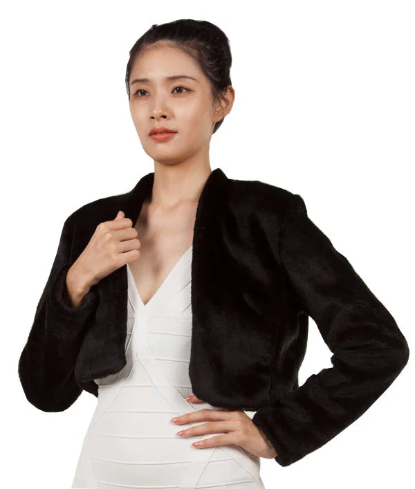 Faux Fur Bolero