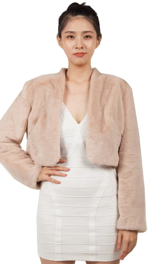 Faux Fur Bolero