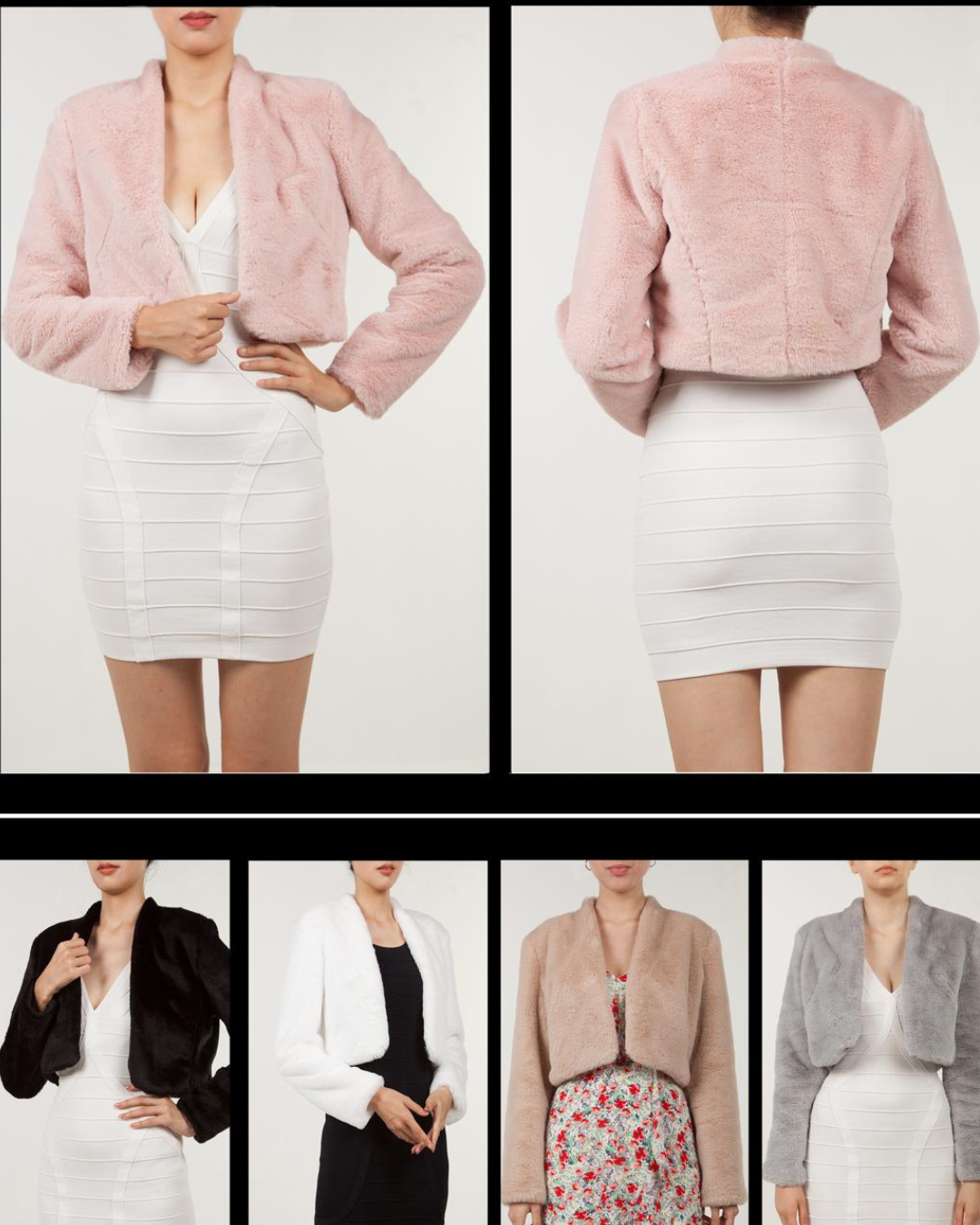 Faux Fur Bolero