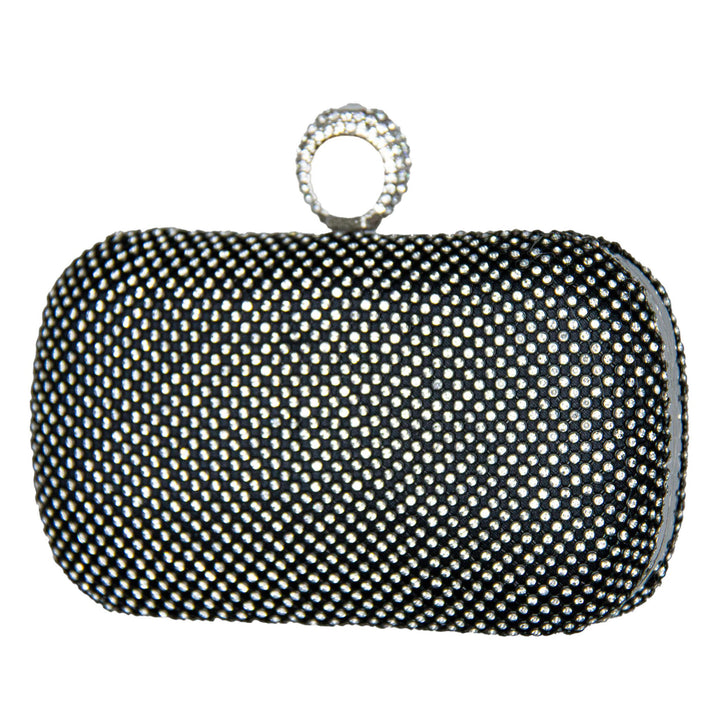 Mimi Black Ring Clutch - ElissaJay Boutique