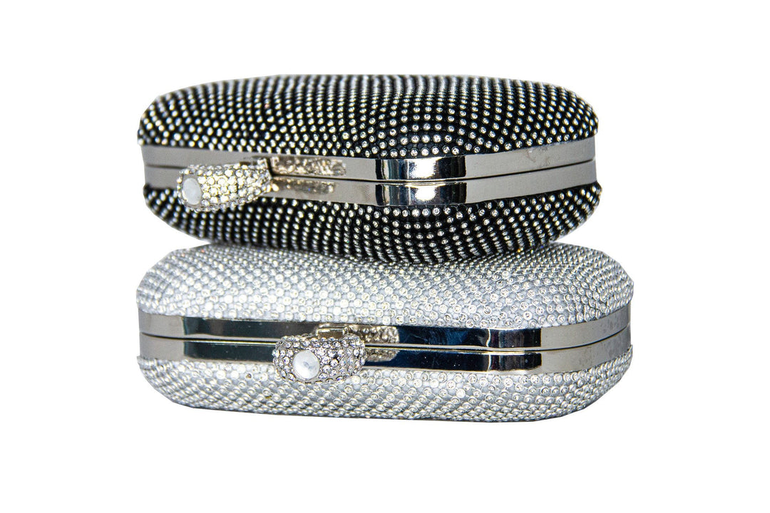 Mimi Silver Ring Clutch - ElissaJay Boutique