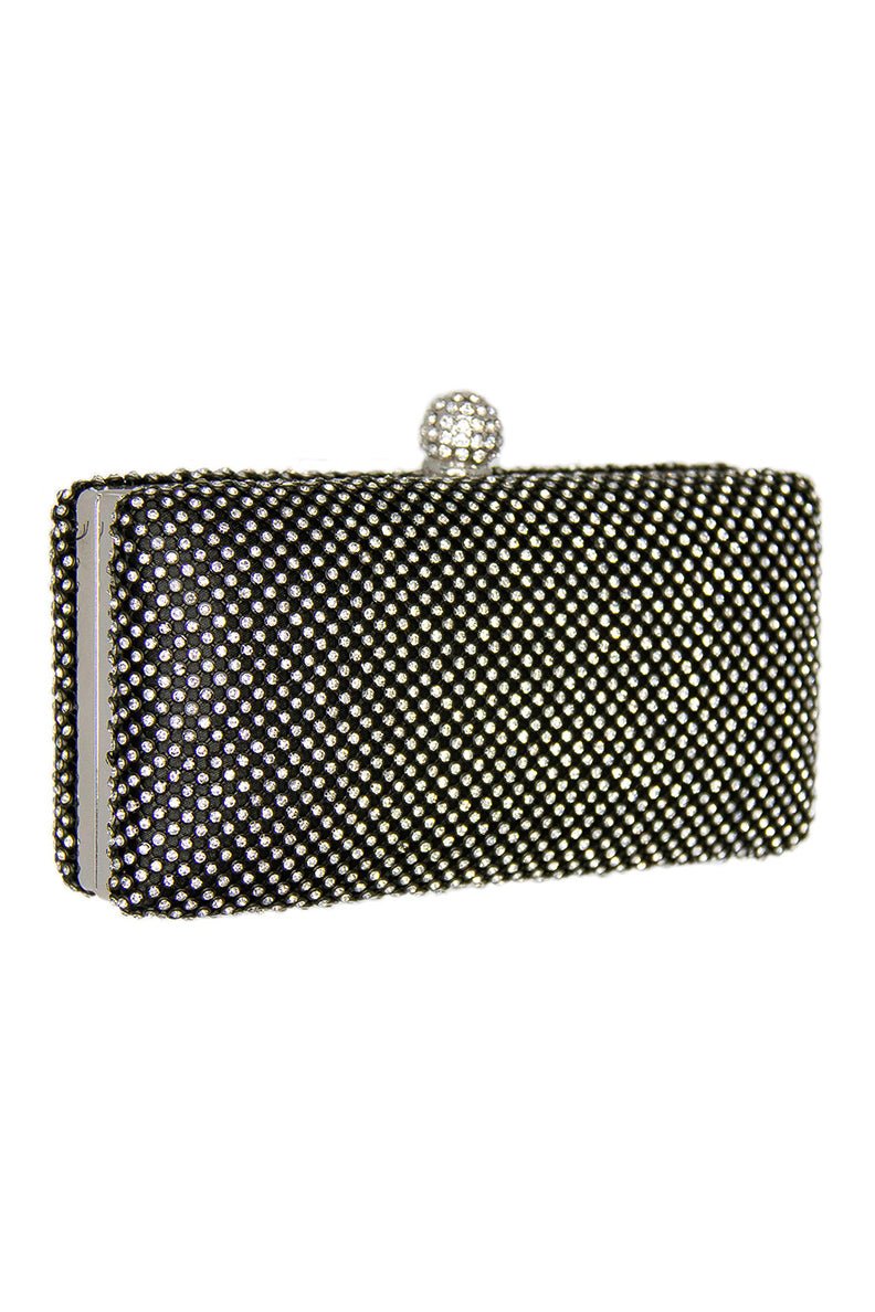 Sophie Black Diamante Bag - ElissaJay Boutique