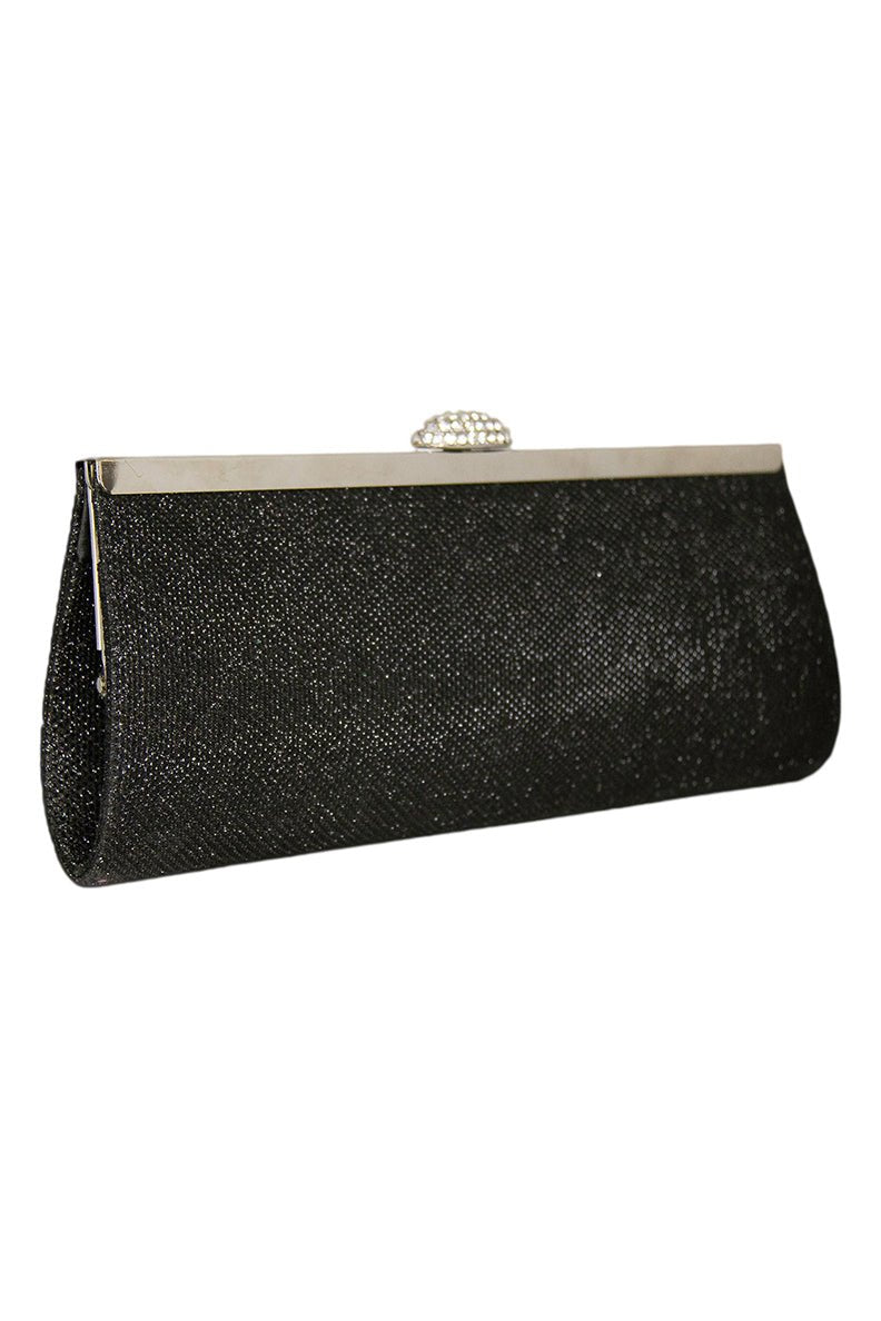 Belle Clutch in Black - ElissaJay Boutique