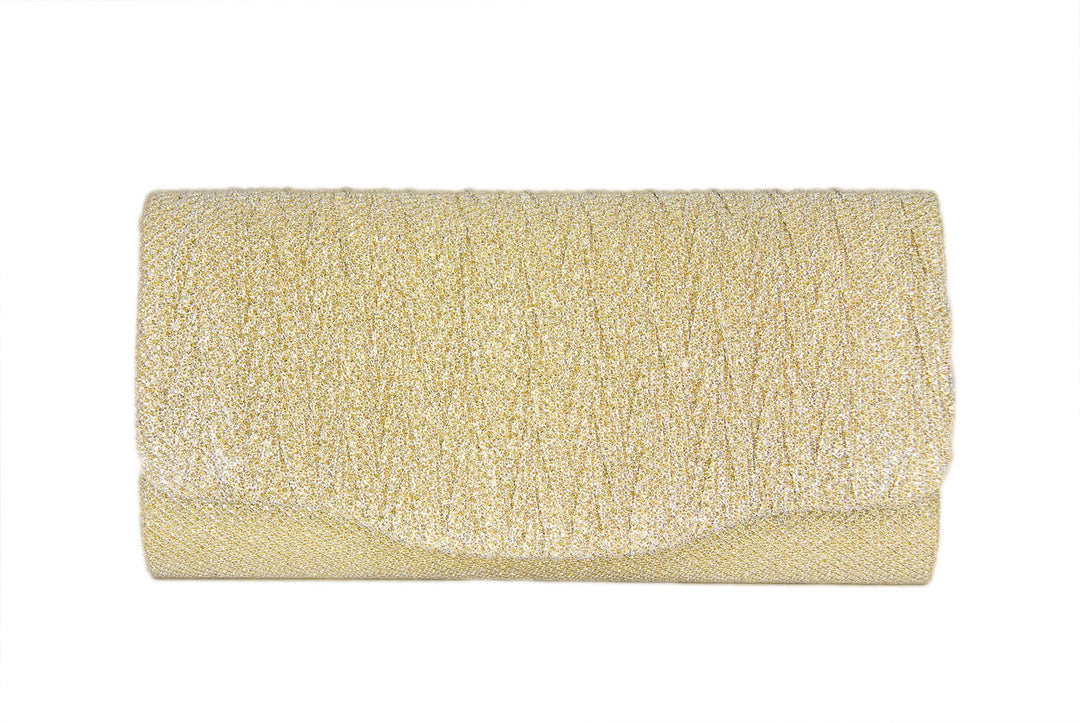 Paige Gold Clutch - ElissaJay Boutique