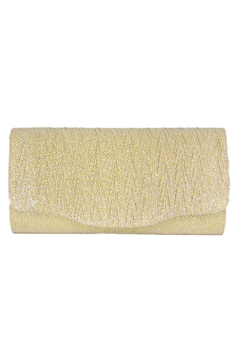 Paige Gold Clutch - ElissaJay Boutique