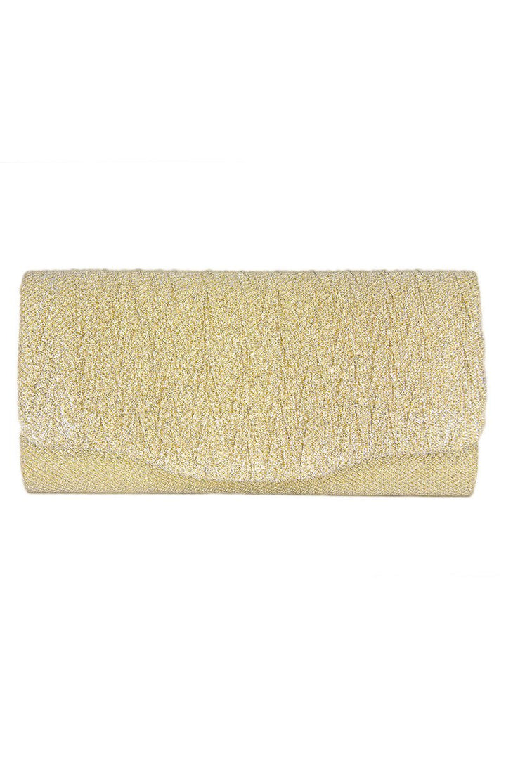 Paige Gold Clutch - ElissaJay Boutique