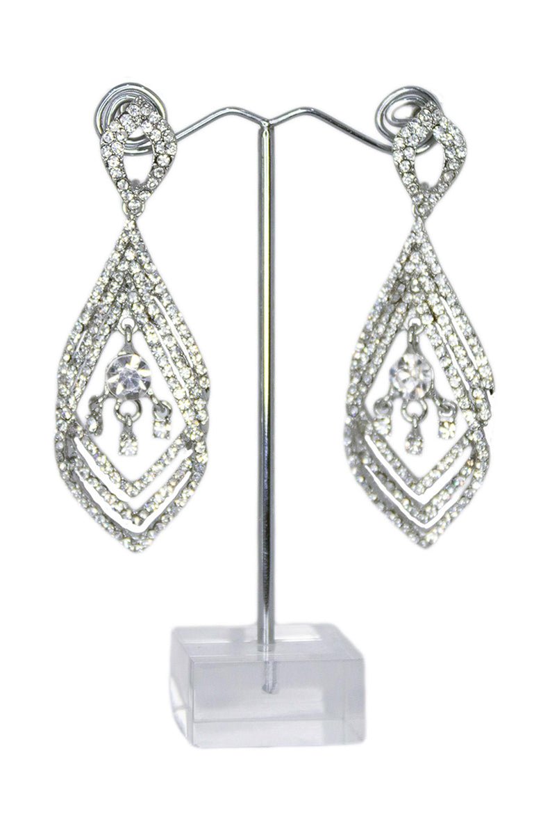 Caitlyn Silver Earrings - ElissaJay Boutique