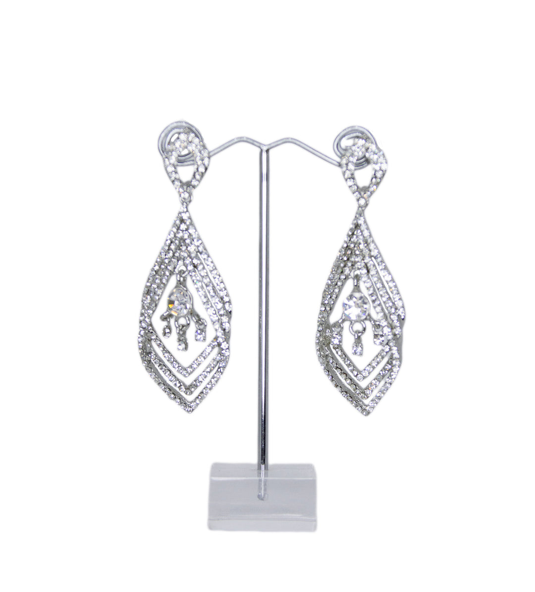 Caitlyn Silver Earrings - ElissaJay Boutique