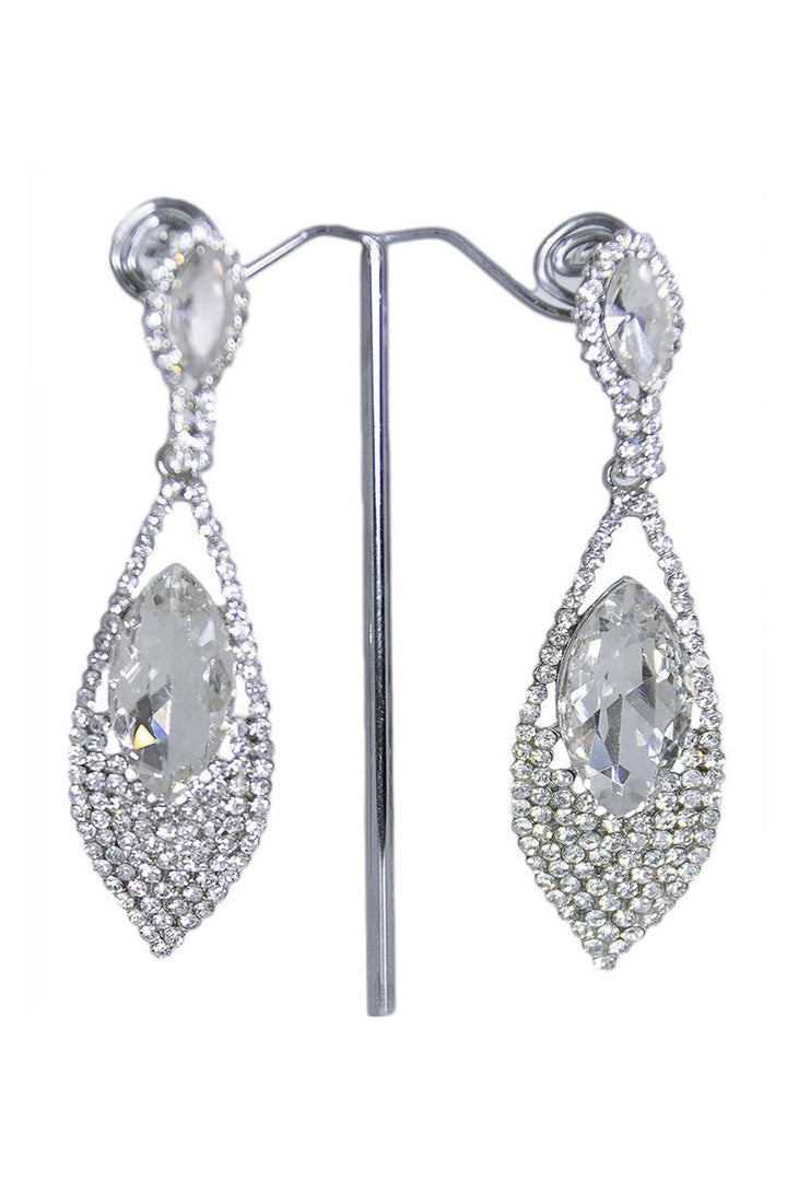 Leanne Silver Earrings - ElissaJay Boutique
