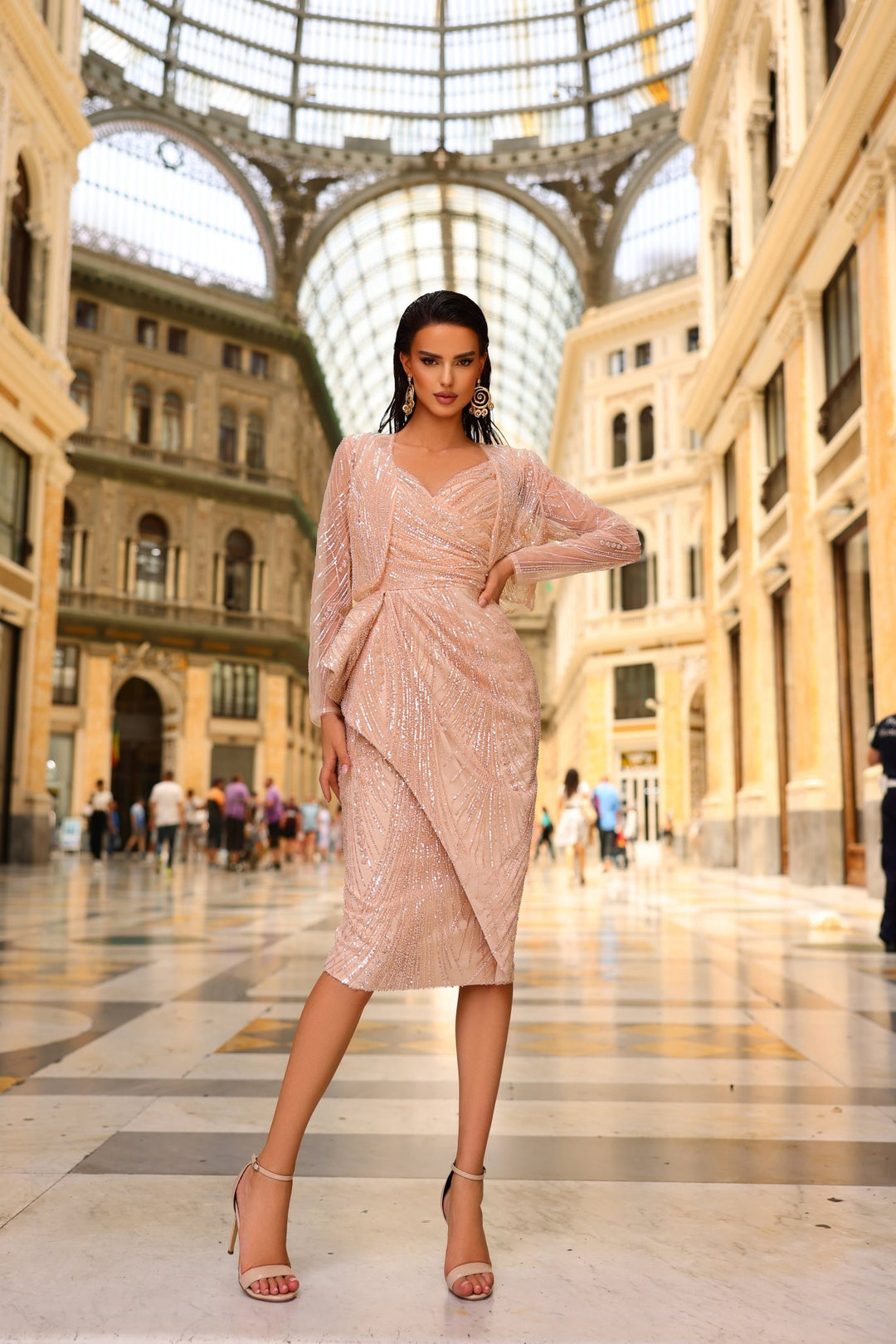 Gabriella Dress by Nicoletta NC1079 - ElissaJay Boutique