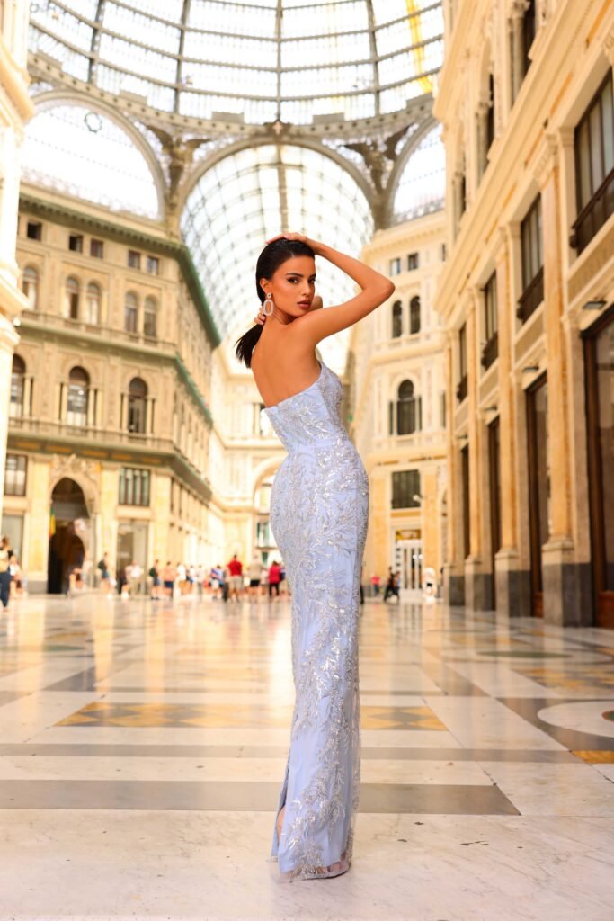 Mason Dress by Nicoletta NC1082 - ElissaJay Boutique