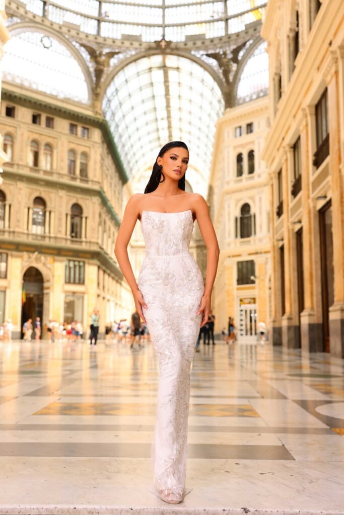 Mason Dress by Nicoletta NC1082 - ElissaJay Boutique