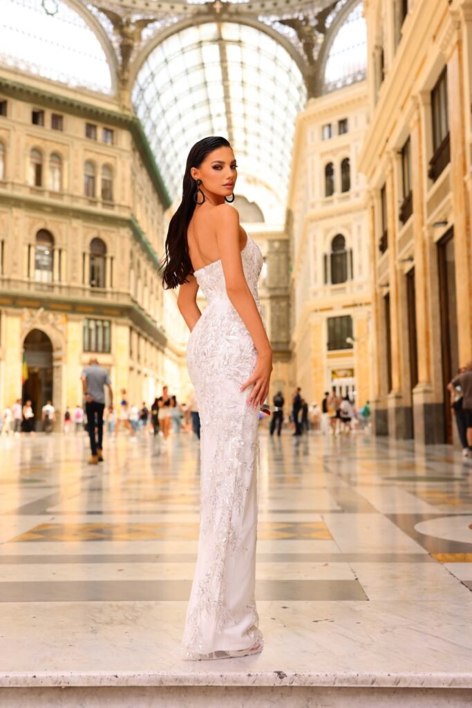 Mason Dress by Nicoletta NC1082 - ElissaJay Boutique