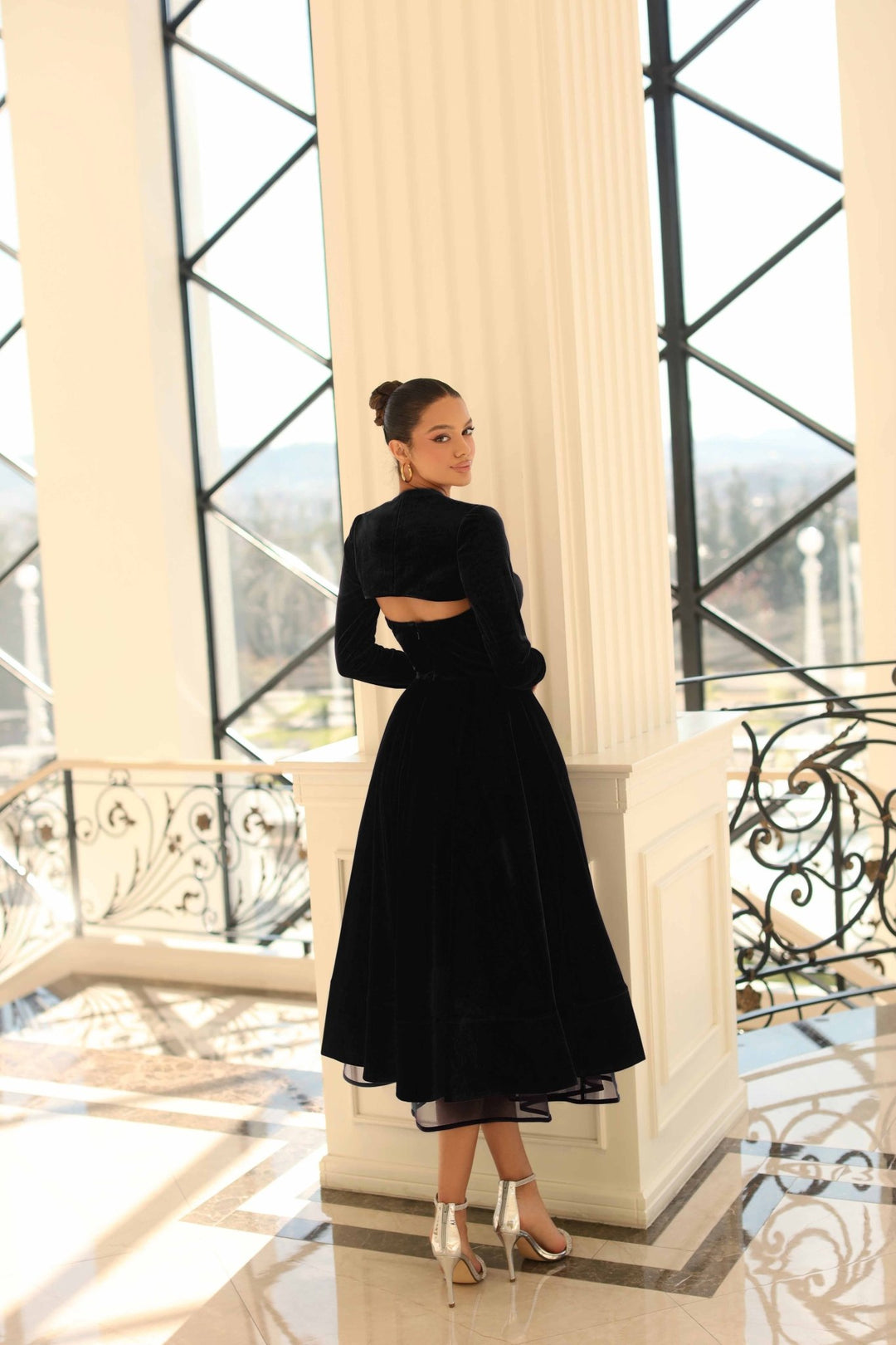 Margaret Dress by Nicoletta NC1084 - ElissaJay Boutique