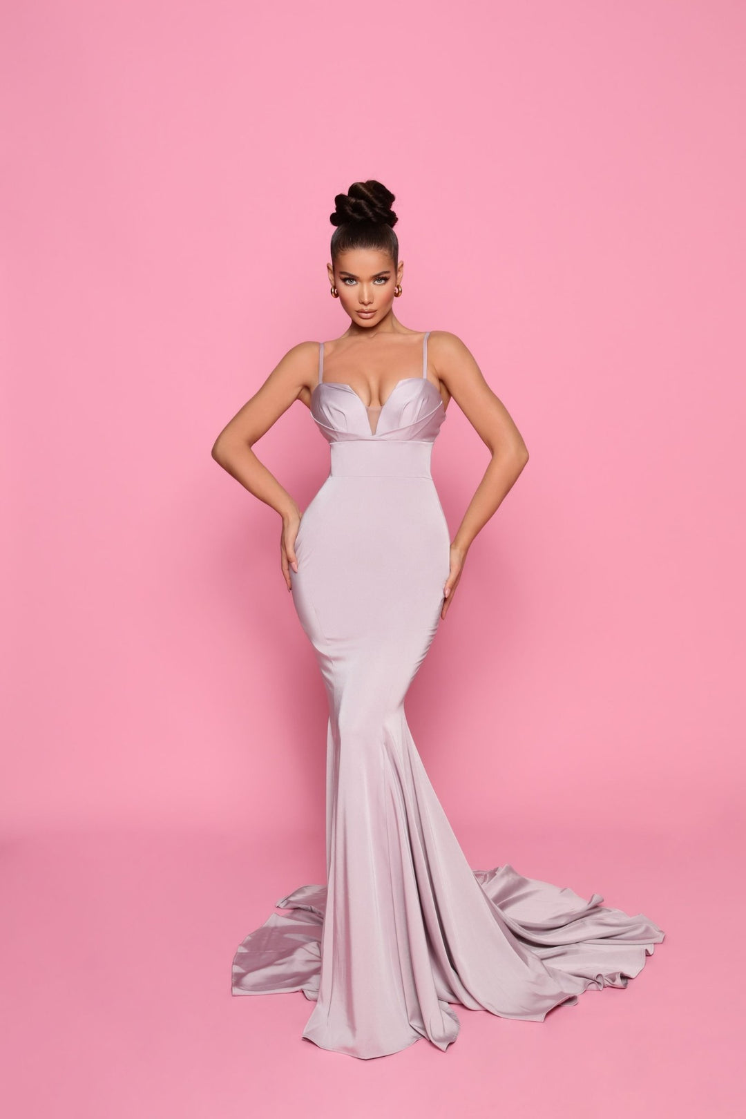 Breanna Dress by Nicoletta NP146 - ElissaJay Boutique