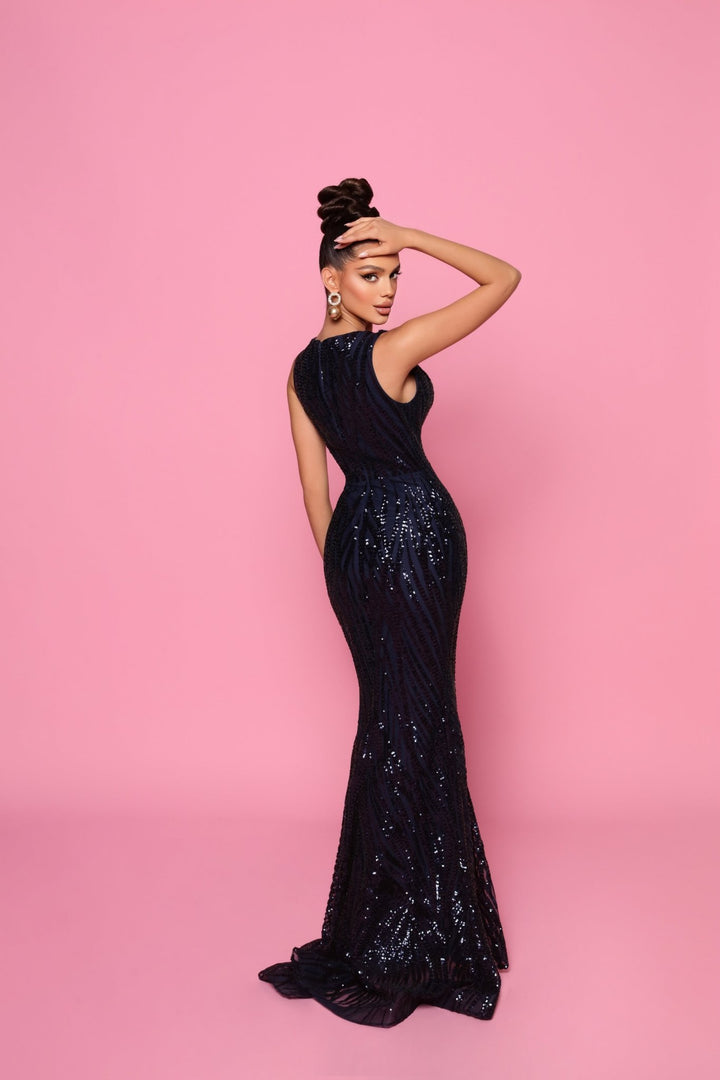 Dotty Dress by Nicoletta NP152 - ElissaJay Boutique