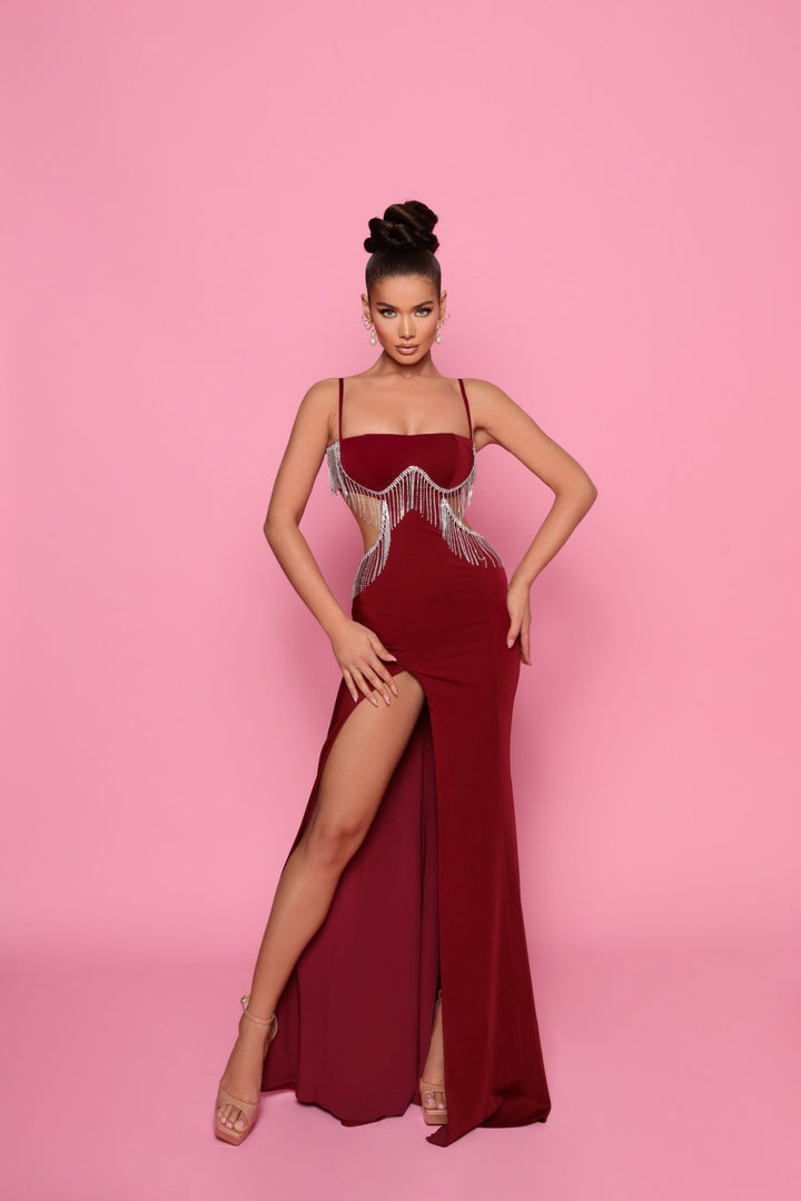 Tiana Dress by Nicoletta NP173 - ElissaJay Boutique