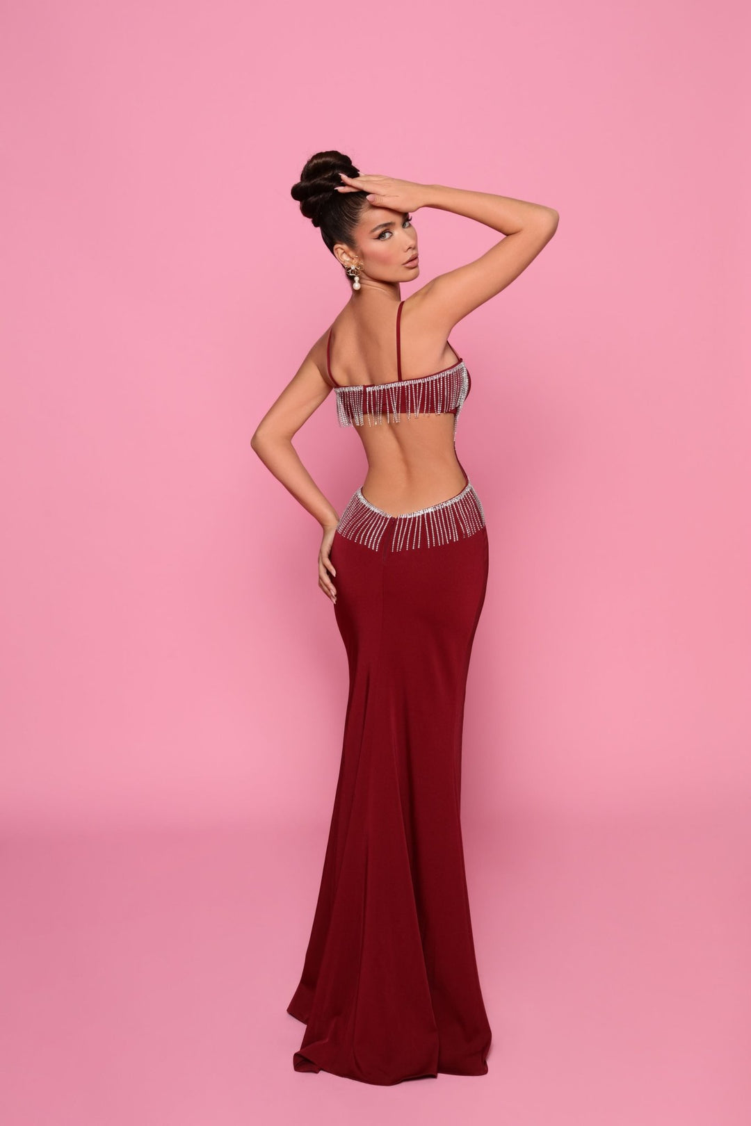 Tiana Dress by Nicoletta NP173 - ElissaJay Boutique