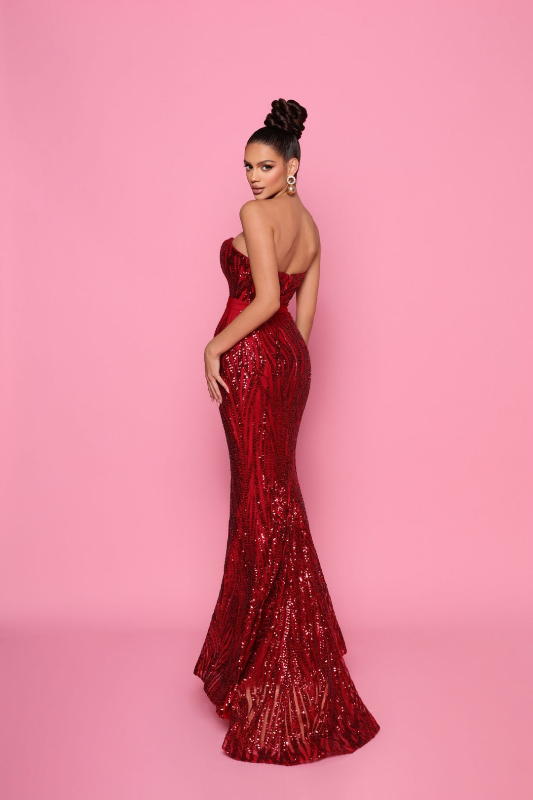 Lara Dress by Nicoletta NP174 - ElissaJay Boutique