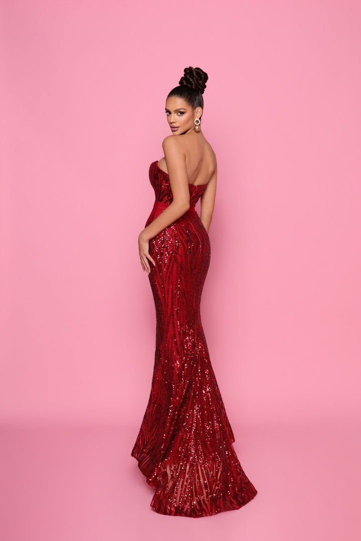 Lara Dress by Nicoletta NP174 - ElissaJay Boutique