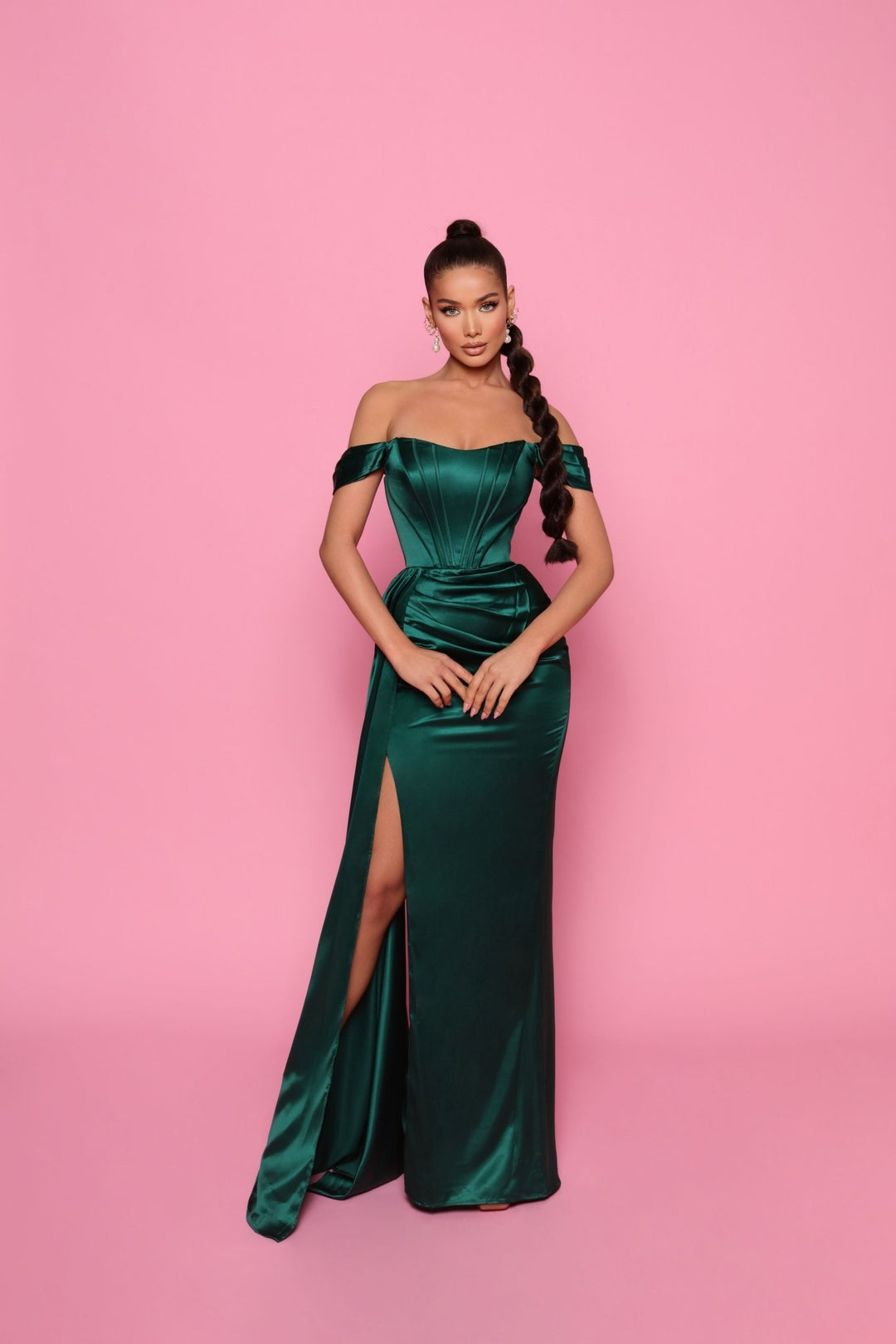 Kayla Dress by Nicoletta NP185 - ElissaJay Boutique