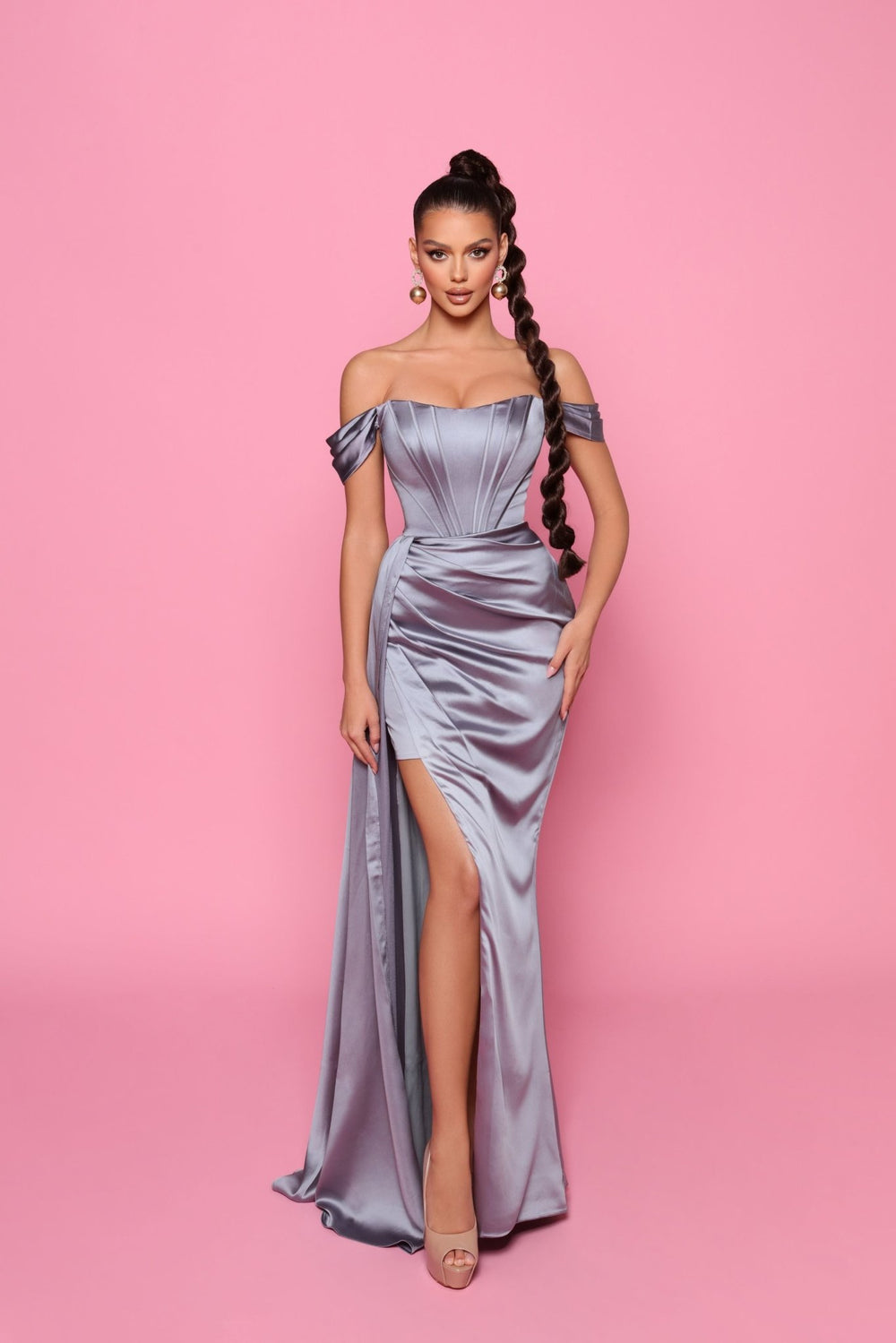 Kayla Dress by Nicoletta NP185 - ElissaJay Boutique