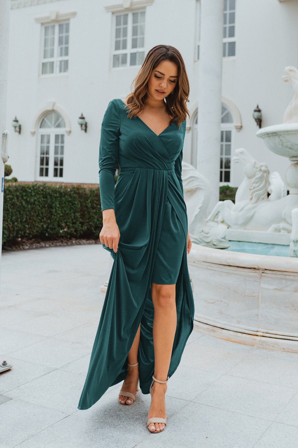 Nancy Dress By Tania Olsen Sizes 4 - 18 TO870 - ElissaJay Boutique