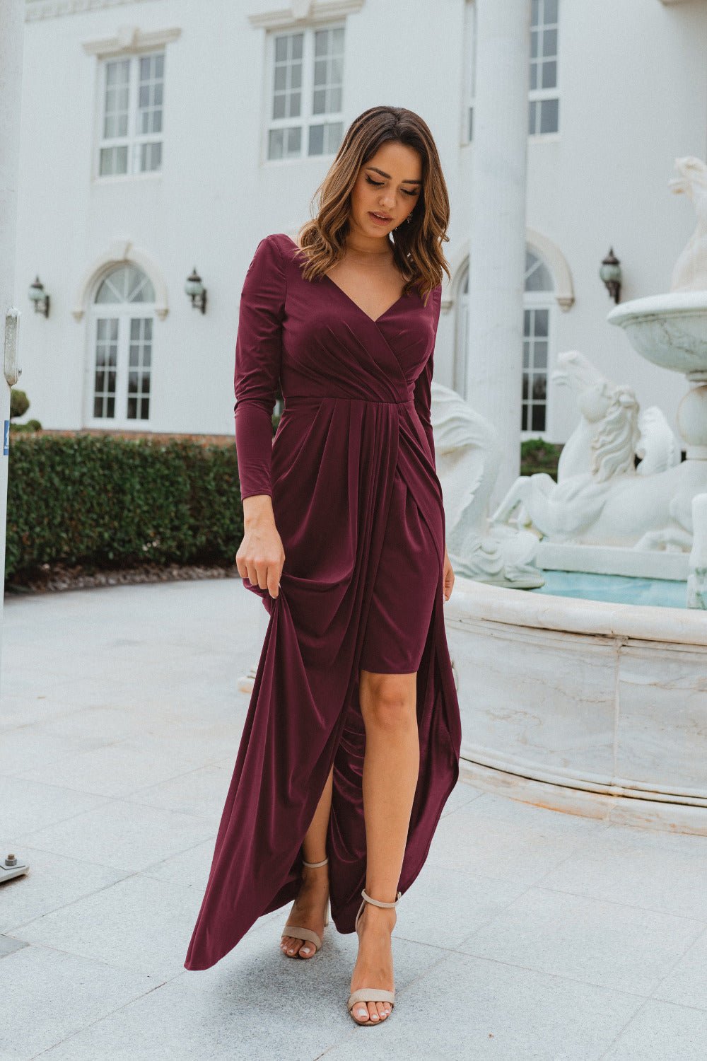 Nancy Dress By Tania Olsen Sizes 4 - 18 TO870 - ElissaJay Boutique