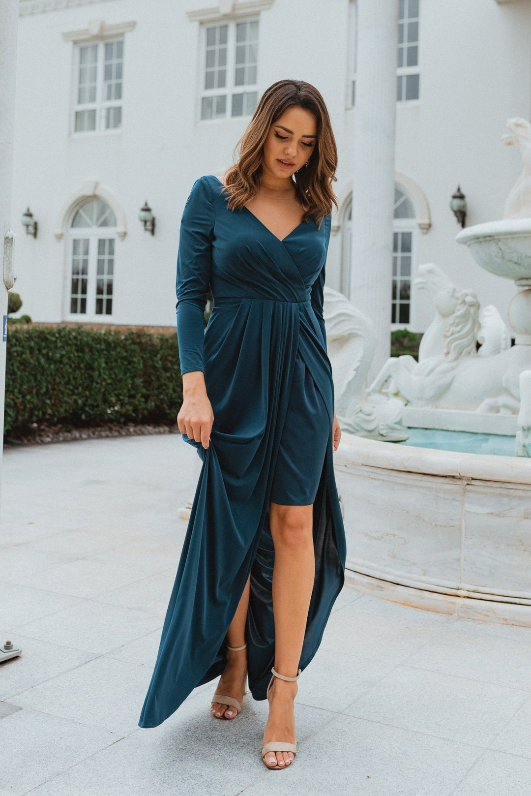 Nancy Dress By Tania Olsen Sizes 4 - 18 TO870 - ElissaJay Boutique