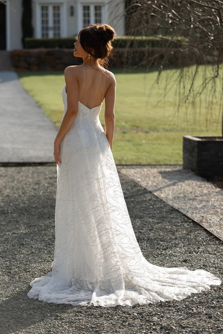 Cassia Dress in Vintage White by Tania Olsen PO2302 - ElissaJay Boutique