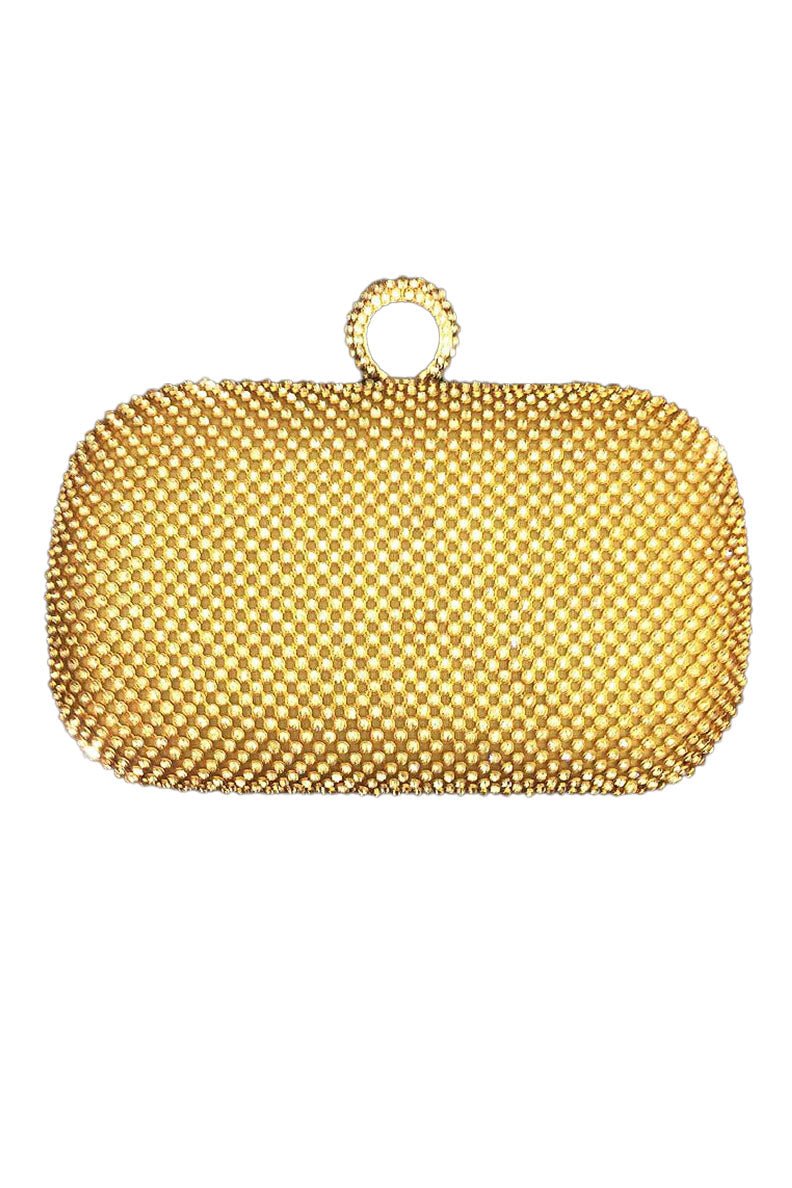 Mimi Gold Ring Clutch - ElissaJay Boutique