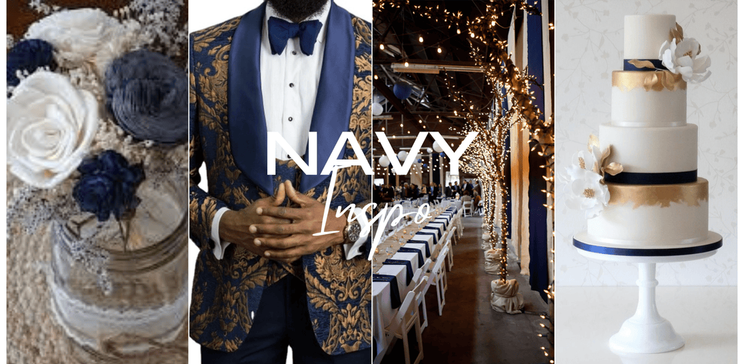Navy Wedding Inspo - ElissaJay Boutique