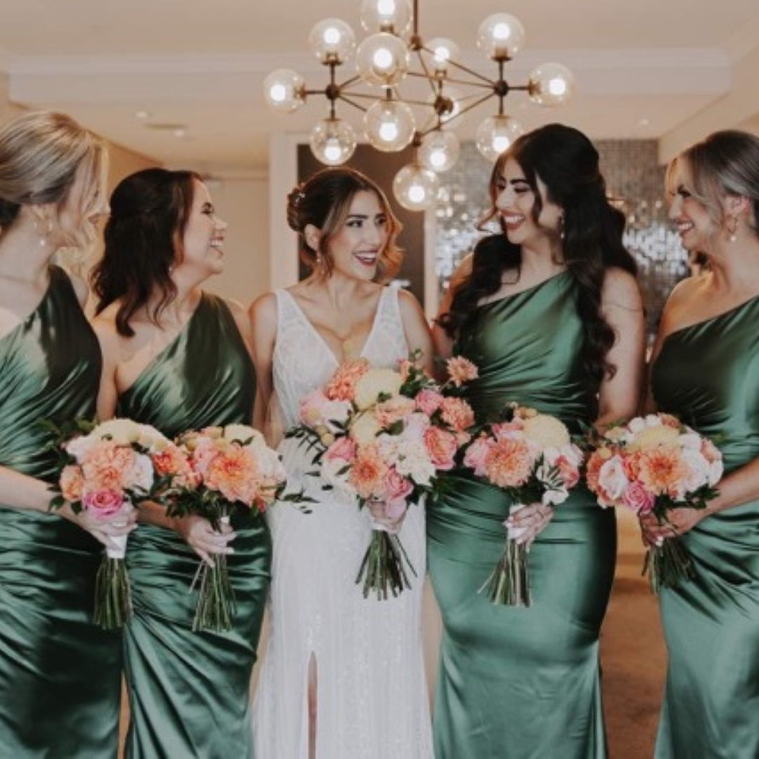 Satin Bridesmaid Dresses
