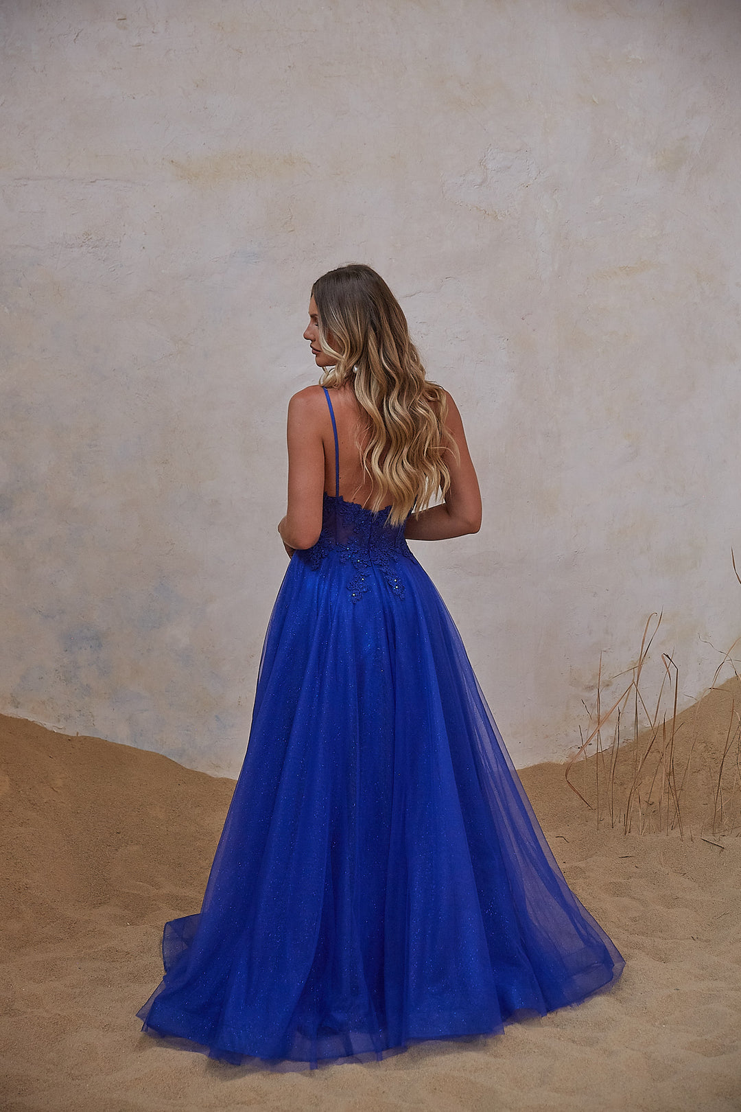 Aqua Dress by Tania Olsen - ElissaJay Boutique