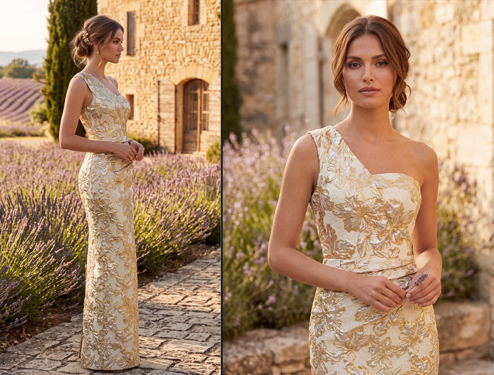 Autumn Dress by Nicoletta NC4014