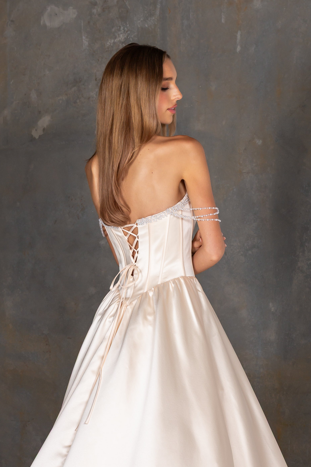Denice Dress in Vanilla by Tania Olsen PO26127