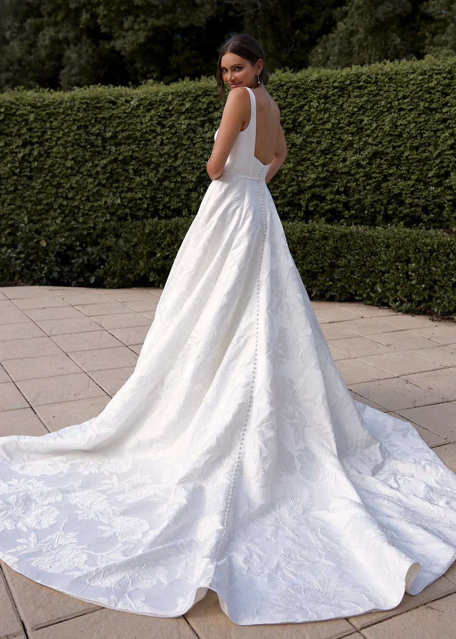 Mahogany Wedding Dress by Tania Olsen TC24129