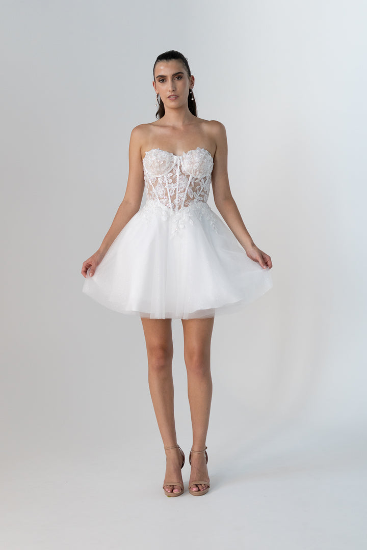 Mayim Mini Bridal Dress