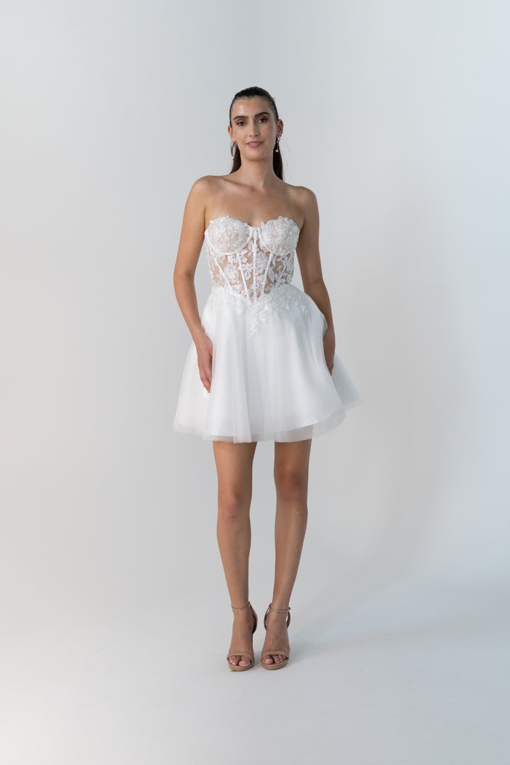 Mayim Mini Bridal Dress