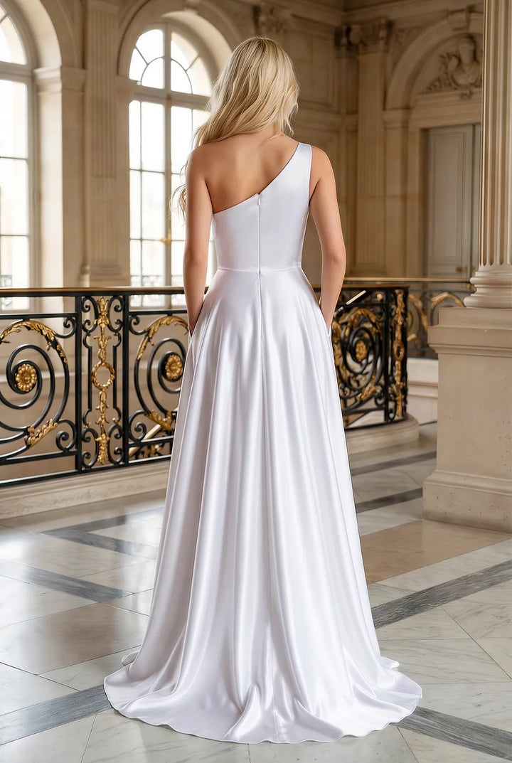 Angela Dress in White by Nicoletta NBM2023