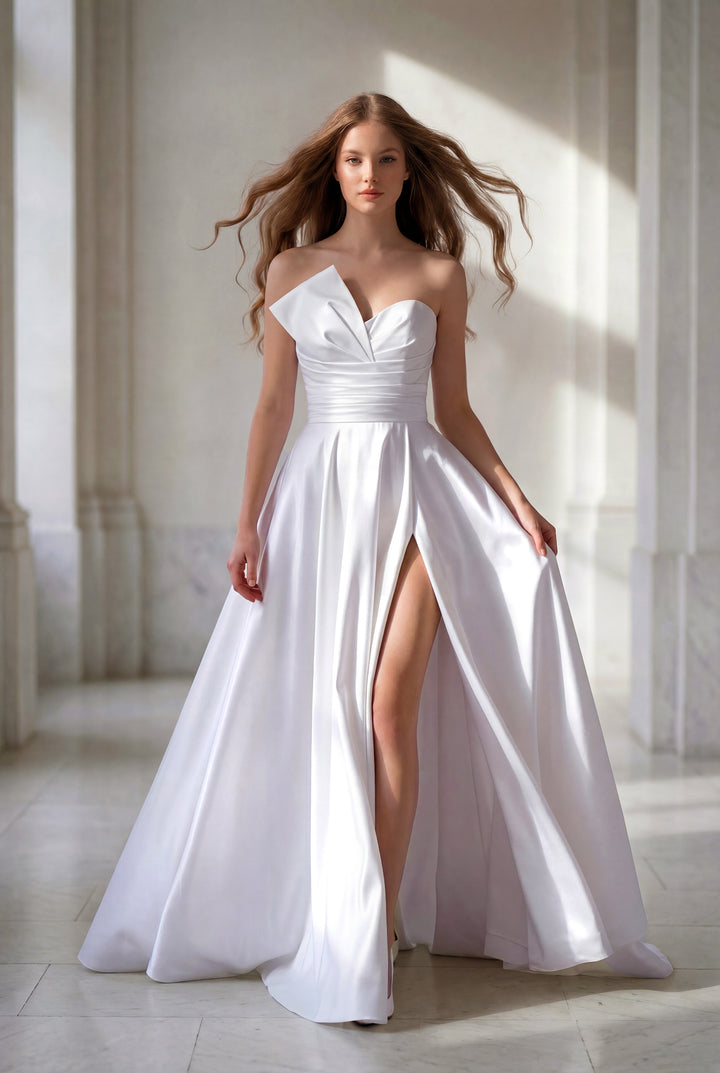 Chelsea Dress in White by Nicoletta NC3034