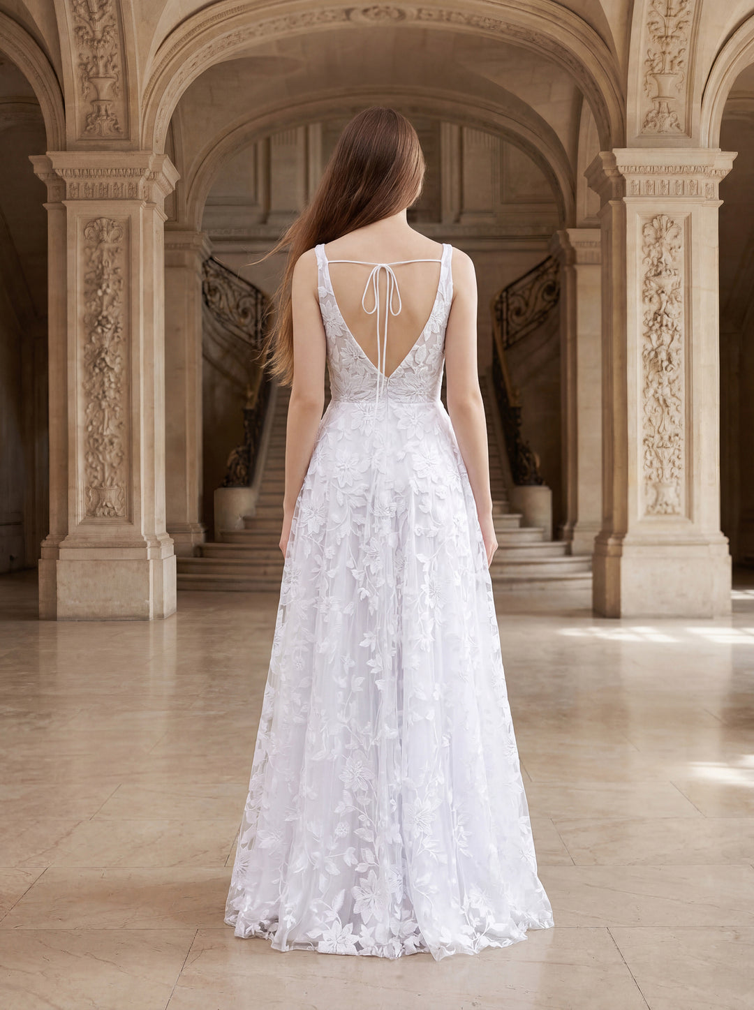 Jessica Dress by Nicoletta in White NC3091