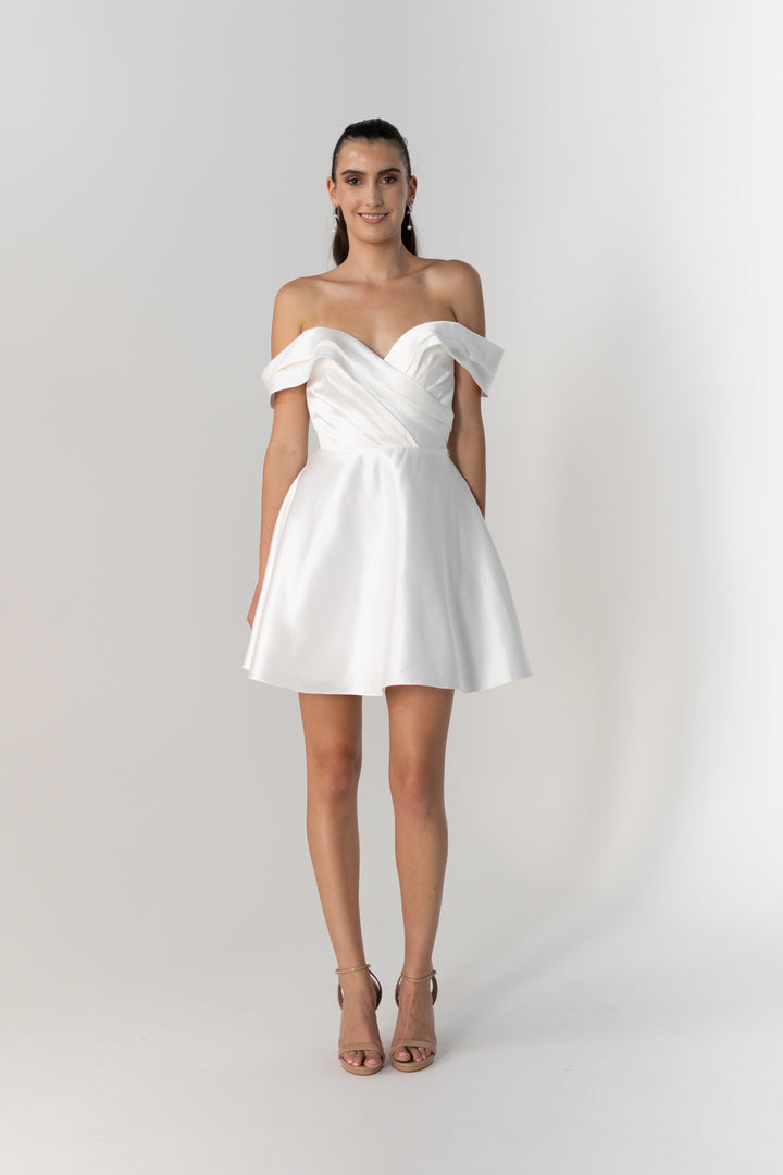 Rowan Mini Bridal Dress
