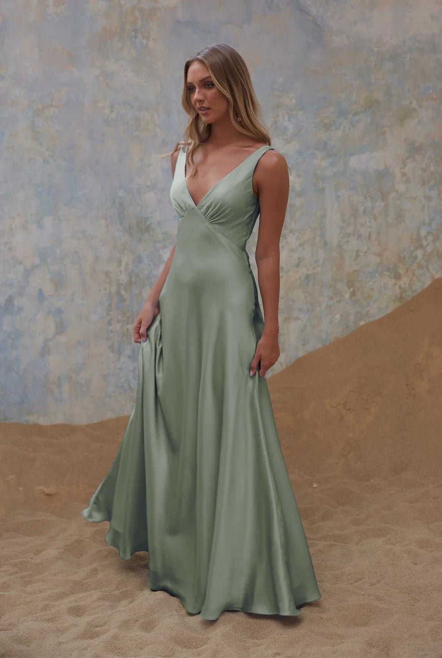 Tania Olsen Avonlea Light Satin Bridesmaid Dress