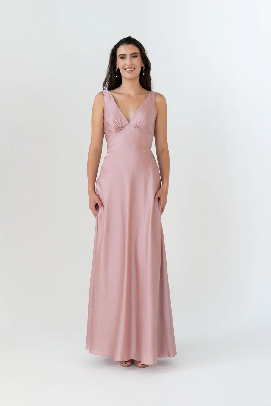 Tania Olsen Avonlea Light Satin Bridesmaid Dress