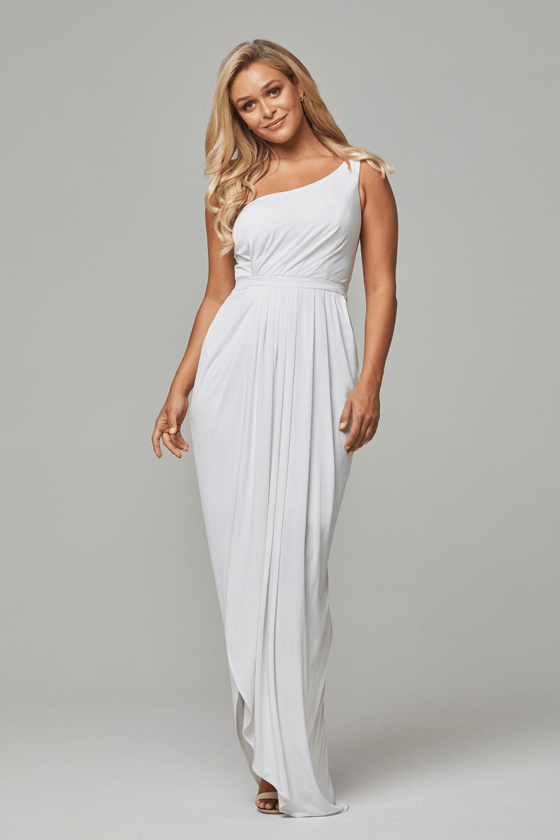 Eloise Dress In White By Tania Olsen TO800 - ElissaJay Boutique
