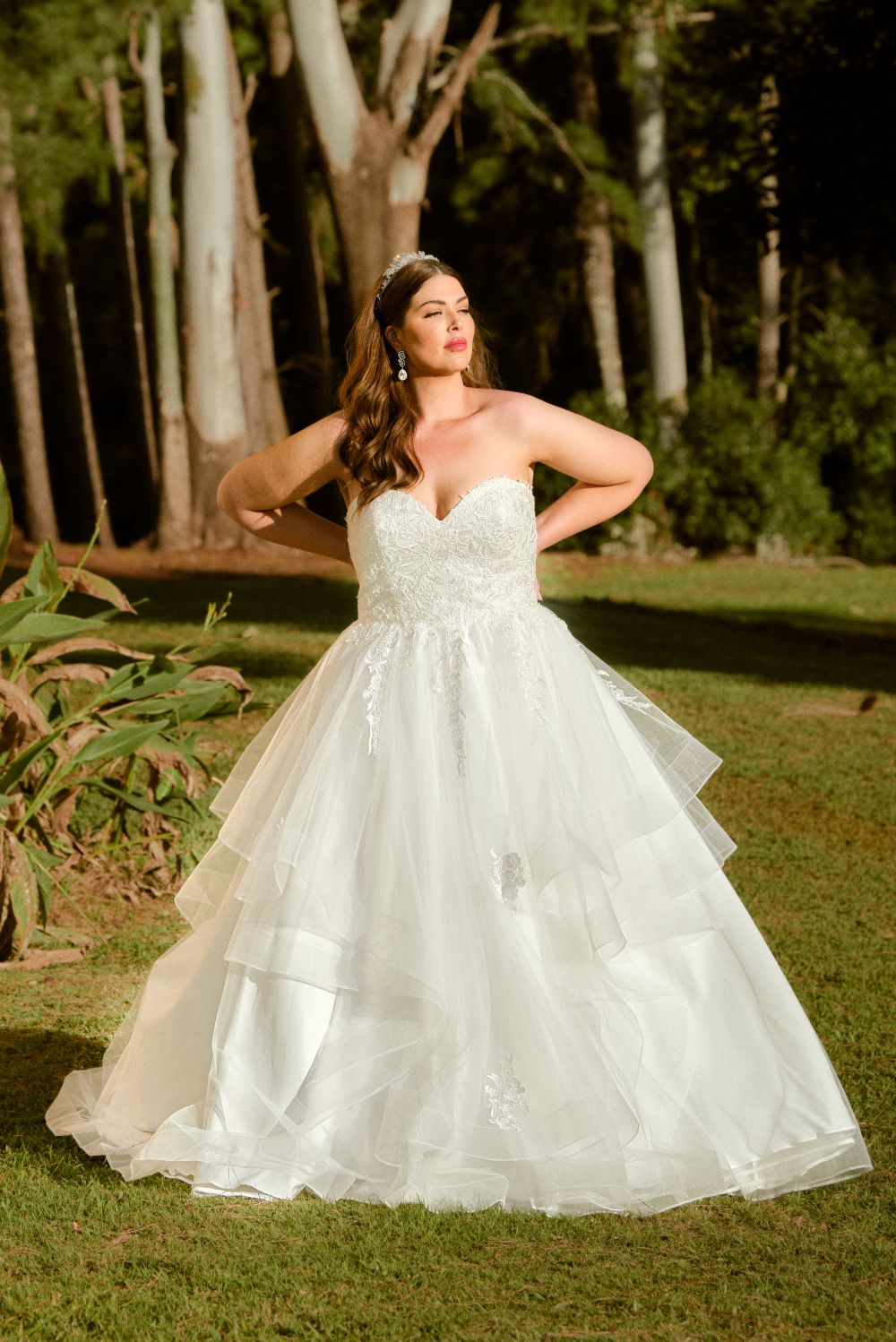 Georgia Wedding Dress Curve by Tania Olsen - ElissaJay Boutique