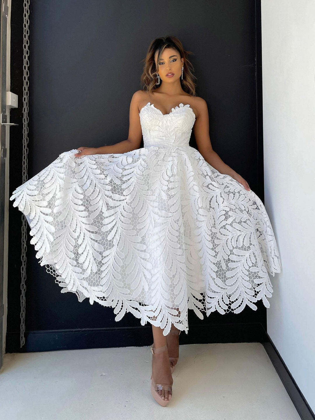 Loretta Dress By Jadore JX5031 - ElissaJay Boutique